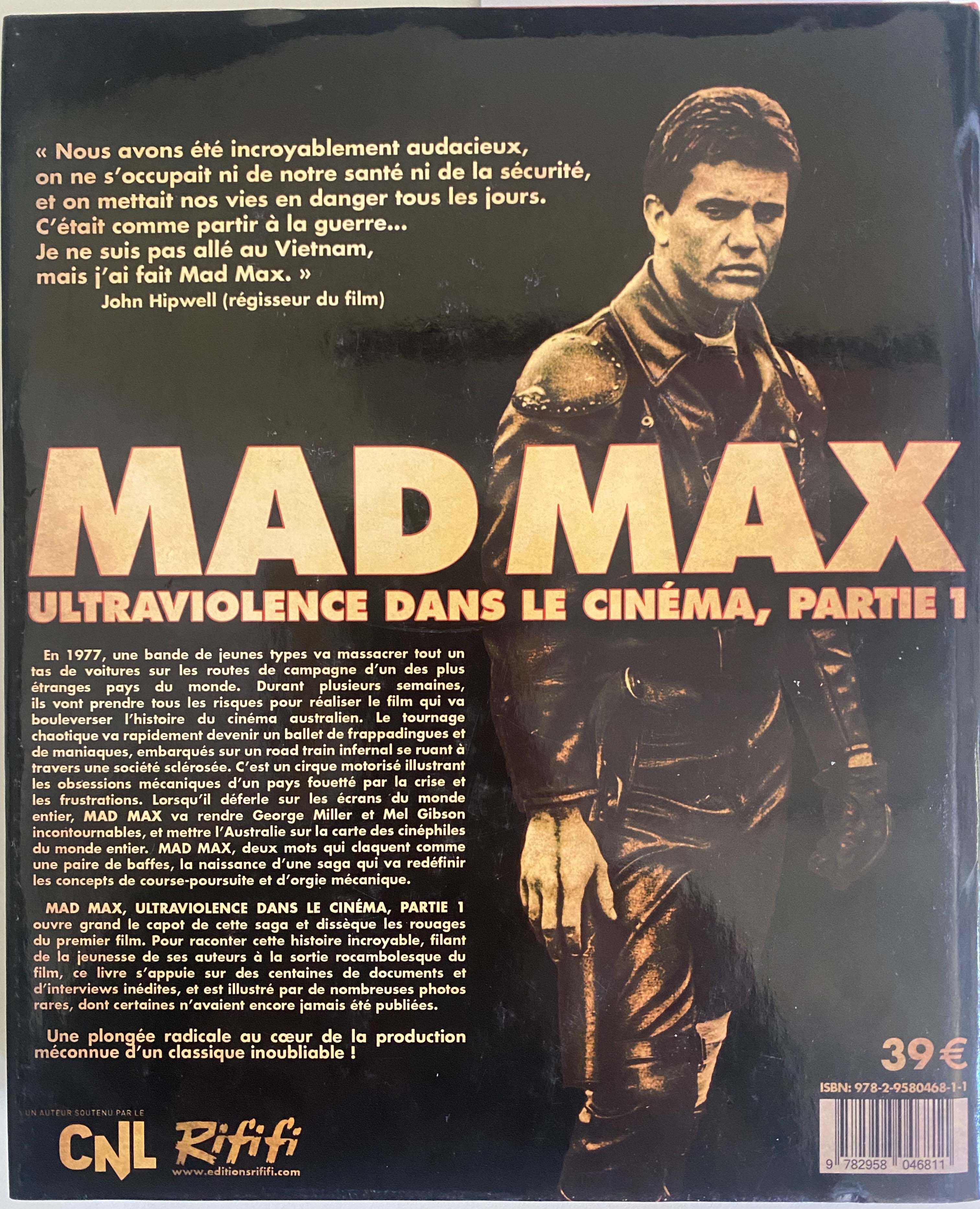 Mad Max Book Back