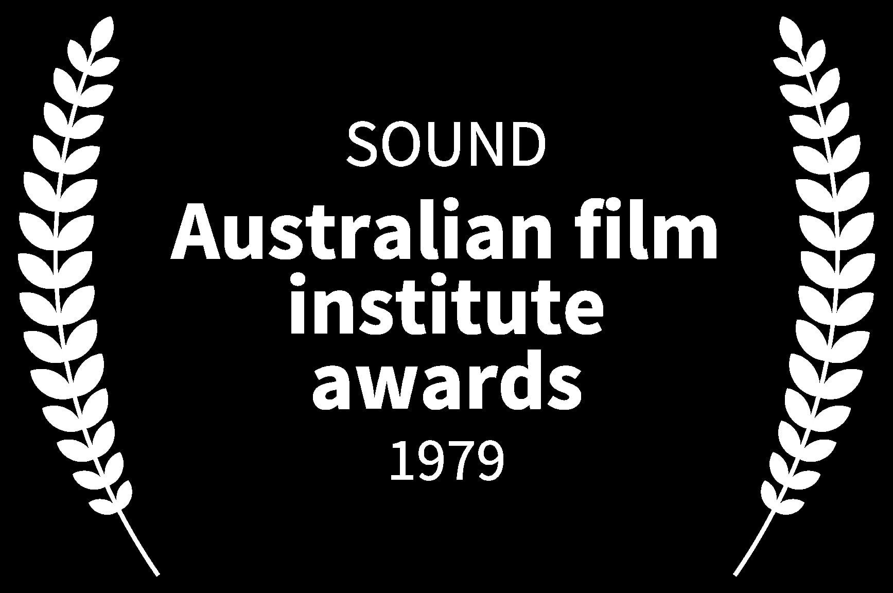 SOUND - Australian film institute awards - 1979 - MAD MAX